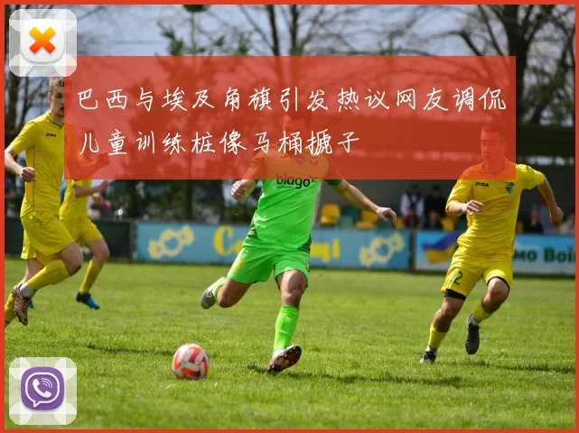 巴西与埃及角旗引发热议网友调侃儿童训练桩像马桶搋子