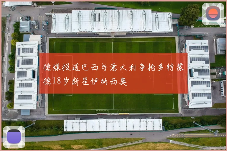 德媒报道巴西与意大利争抢多特蒙德18岁新星伊纳西奥